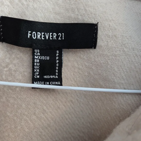 Forever 21 Cream Women's Jacket - Picture 5 of 11